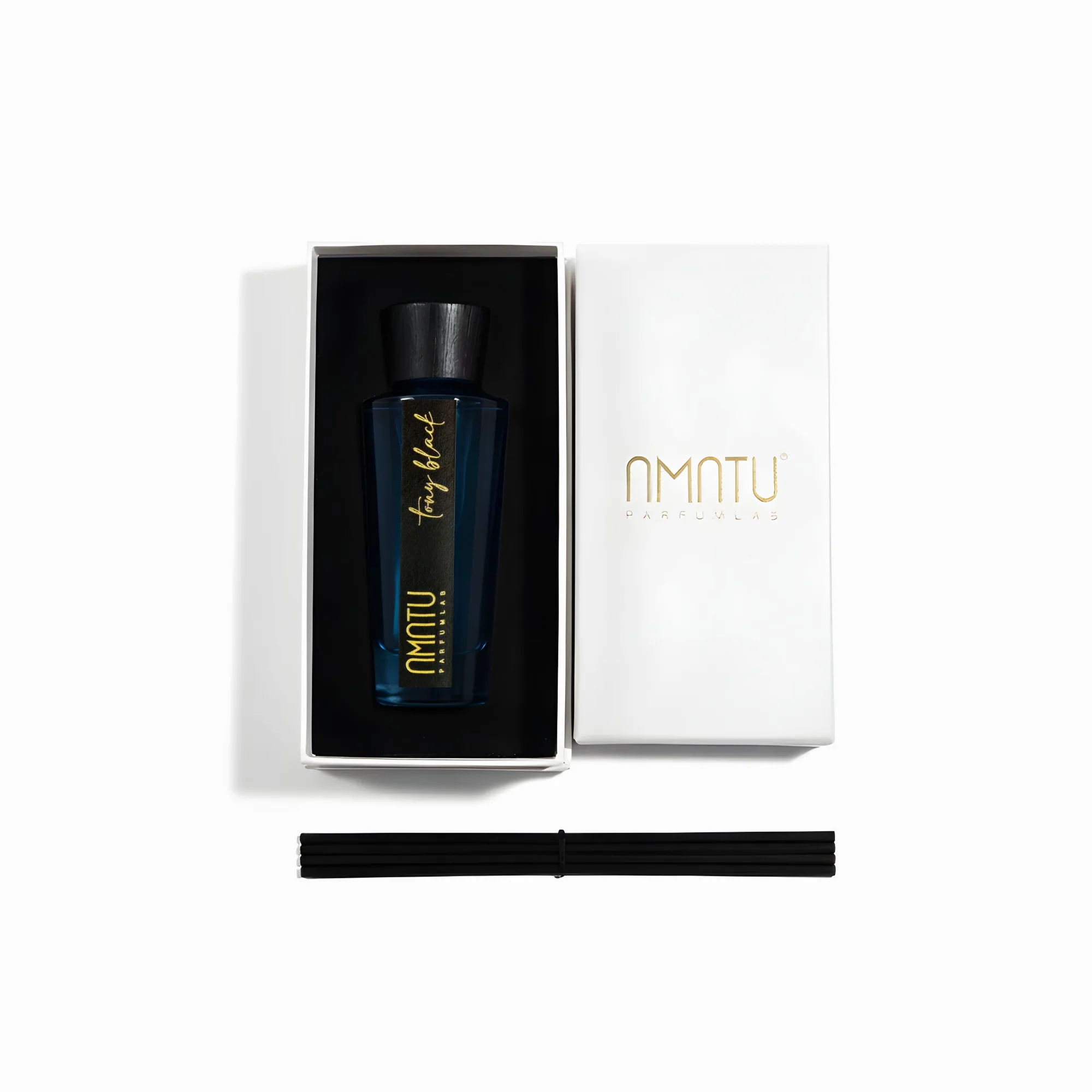 Amatu Parfum Lab Tony Black — Diffusore a bacchette — immagine 4